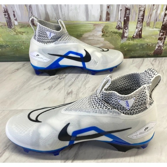 Nike Alpha Menace Elite 3 White/Game Royal Football Cleat Size 8.5 CT6648-101 main image 6